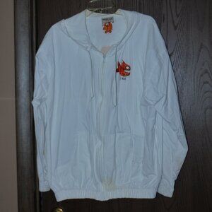 White Hooded Pirana Joe St. Kitts Jacket - XXL